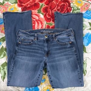 Good Used Condition American Eagle Kickboot Jeans